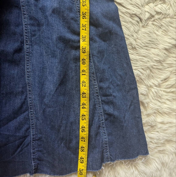 NWT Reformation Amory Denim Midi Dress - Picture 10 of 14